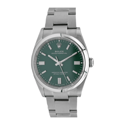 Rolex Oyster Perpetual Green Dial 36mm