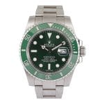 Rolex submariner hulk 40mm green dial steel