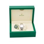 Datejust 31mm 278274 Stainless Steel White Gold Pink Dial
