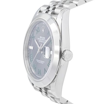 Rolex Datejust 41mm 126300 Wimbledon Stainless Steel Grey Dial