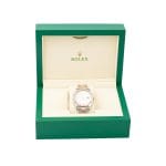 Rolex Datejust 41mm 126331 Stainless Steel Rose Gold Diamond Dial