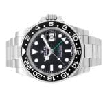 Rolex GMT Master II 40mm 116710LN Stainless Steel Ceramic Bezel Black Dial