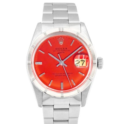 Rolex Oyster Perpetual Date 34mm 1501 Red Dial